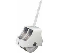 Celtic Woods Doble tendedero atornillado en polea de 45 mm para tendederos y secadoras C153