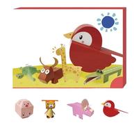 Celuicion Actividades Creativas Papel - Libro de Escultura de Papel 3D,Proyecto Artístico Manual para Escuela Casa Aula Principiantes Entusiastas Niñas Niños Apoyo Educativo