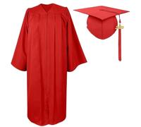 Celuicion Cabeza de graduación para niños, gorro de graduación y vestido de guardería - Vestido de guardería para el vestido conjunto de capucha con 2025 borlas,Coro Robe, Dress Up Accesorios de