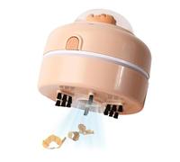 Celuicion Capybara - Mini aspirador de escritorio, portátil, mini para escritorio, plumero de bolsillo manual para interiores - Limpieza eficiente de la mesa