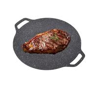 Celuicion Cocina BBQ Grill sartén, bandeja para | Panadería exterior exterior para exteriores | Equipo de cocina de camping Corea placa multifuncional para carne,