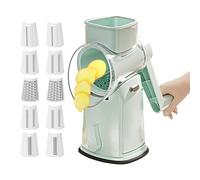 Celuicion - Cortador de verduras y verduras para cocina, picadora de alimentos a manivela Gadget de cocina para zanahoria queso fruta de patata limón col nuez