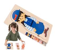 Celuicion del Cuerpo Humano, Puzzle de anatomía | Partes del Cuerpo para Les - Aprender la creación de Esqueleto Realista Creativo Juntos para los Cursos de Kindergarten de Clase