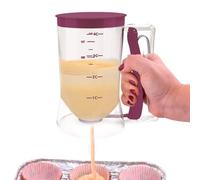 Celuicion Dispensador de masa para hornear, herramienta dispensador de masa - Herramienta separador de cocina, Gadgets de cocina, dispensador de fácil agarre para gofres, galletas, magdalenas