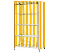 Celuicion Funda protectora para estanterías con cremallera para interior y exterior, 91 cm de largo x 45 cm de ancho x 182 cm de alto