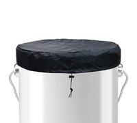 Celuicion Gallon Drum Cover - de tapa para basura de 4 litros con cordón | Protección contra el polvo para jardín, terraza y patio trasero