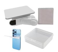 Celuicion Juego de clip de espejo para cámara de smartphone, accesorios giratorios para teléfonos móviles para usuarios entusiastas de la tecnología e influencers de redes sociales