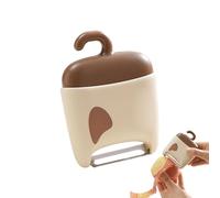 Celuicion - Pelador de verduras y verduras - Rascador de mano multifuncional - Pelador de verduras para la cocina con cepillo de limpieza | Para patatas, pepinos, zanahorias, peras, cocina, exterior y