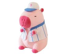 Celuicion Peluche Capybara Linda - Accesorios Capybara - Colección Suavidad Reconfortante Antiestrés Compañero de Noche para Cumpleaños Viajes y Relajación Emocional
