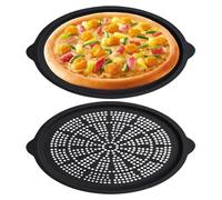 Celuicion Pizza para horno, pizza con agujeros - Pan de cocción de pizza | Resistencia a la panadería de alta temperatura para cocinas para el hogar de cocinas caseras Restaurantes al aire libre