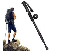 Celuicion Polos para caminar para mujeres, bastones de senderismo para hombres | Postes de senderismo telescópicos de aleación de aluminio para mujeres,Equipo de escalada con muleta, accesorios