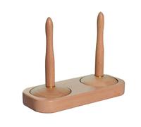 Celuicion Porta para Tejer a Ganchillo | Accesorio hilador para Tejer | Porta Hilos Multifuncional de Madera para casa Laboratorio Hobby Tejido de Punto Ganchillo artesanía