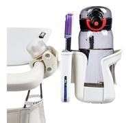 Celuicion Portavasos para cochecito | Soporte para teléfono y portavasos para scooter | Soporte de doble uso giratorio 360° - Accesorios para bebé para andador, bicicleta y rollator