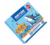 Celuicion Puzzle magnético para niños | Libro de de Juguete para niños pequeños con Actividades de Aprendizaje - Juegos de Viaje magnéticos para niñas y niñas de 2 a 6 años, Juguete de