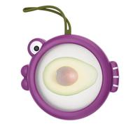 Celuicion Recipiente fresco para alimentos - Contenedor para sobras con forma de pescado - Recipiente reutilizable para frutas y verduras, despensa frigorífico, queso, frutas del bosque, escuela