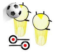 Celuicion Red de fútbol para portería de fútbol, 1 juego, fácil de fijar, equipo de entrenamiento para niños, jóvenes, deportes al aire libre, juego de carnaval