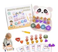 Celuicion Shape Sorter - Juego educativo de Surtido de Patrones Interactivo - Juego de Despertar con Tabla de Agujeros para Desarrollar la Motricidad Fino Chicas Niños