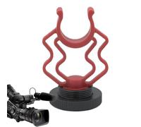 Celuicion Solto de micrófono aguas arriba de choque, soporte para choque micrófono - Puerto del micrófono de la cámara, micrófono de grabación portátil, reduce el ruido de vibración