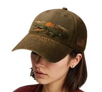 Celuicion Sombreros de hombre, sombrero de running con diseño | Protección solar ajustable de ala ancha para senderismo, golf, viajes, deportes al aire libre, C, L