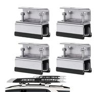 Celuicion Soportes para montaje de paneles - 4 soportes fotovoltaicos | Estructura de acero inoxidable resistente para barcos y techos de exterior