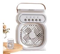 Celuicion Ventilador Portátil | 3 Velocidades de Tanque de Agua de 450ml con Asa para Hombres Mujeres Adultas Mayores y Adolescentes