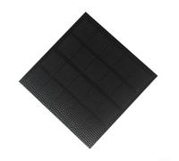Célula solar monocristalina, 2 W, 5 V, 120 x 120 mm, ETFE | 21,5% de eficiencia, salida de 400 mA carga baterías de 3,7 V-5 V, peso ligero de 41 g para lámparas solares y ventiladores