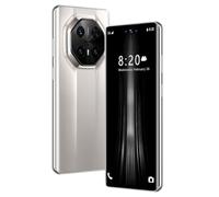 Celular Mate70 RS Android 14 Desbloqueado, 10 núcleos, 16 GB, 1 TB, Pantalla HD de 7.3 Pulgadas, 120 Hz, batería de 8000 mAh, cámara de 72 MP, Doble SIM 5G, GPS, Bluetooth 5.4,White-1TB