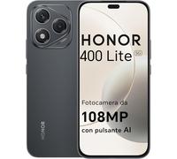 Honor 400 Lite 17 cm (6.7") SIM doble MagicOS 9.0 5G MicroUSB 8 GB 256 GB 5230 mAh Negro