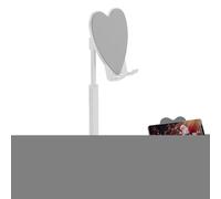 Celular Soporte Montaje del corazón | Heart Cell Whone Tripod Mount Metal, Tallador portátil telescópico, Escritorio se Encuentra para Telephone Telephip Tablet