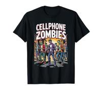 Celular Zombies Funny Pop Culture 03 Camiseta