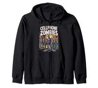 Celular Zombies Funny Pop Culture 03 Sudadera con Capucha