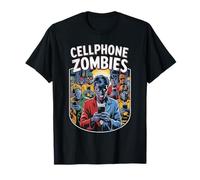 Celular Zombies Funny Pop Culture 04 Camiseta