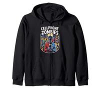 Celular Zombies Funny Pop Culture 04 Sudadera con Capucha