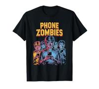 Celular Zombies Funny Pop Culture 05 Camiseta