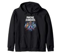 Celular Zombies Funny Pop Culture 07 Sudadera con Capucha