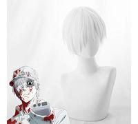¡Células de anime en el trabajo! Pelucas de Cosplay Leucocito Peluca de Cosplay Peluca Sintética Cabello Fiesta de Halloween Hataraku Saibou Peluca de glóbulos blancos