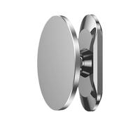 Células magnéticas para automóvil | 6 x 5.6 x 2 cm Soporte de teléfono magnético | Soporte de automóvil Magnet de la Cara Doble - Accesorio Giratorio 360 Grados Home Home Gym Cart Man Mani