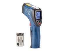 CEM DT-8666 - Termómetro digital infrarrojo para carne, DS10:1, pistola de temperatura láser de lectura instantánea para plancha, parrilla, horno, pizza, detector térmico de fugas de calor de aire