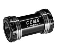 CEMA Bolsa de soporte PF30 incl. kit PRAXIS M30-acero inoxidable-negro
