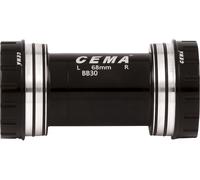 CEMA Caja de Pedalier BB30 para Shimano negro