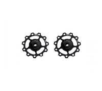 Cema Poleas de Acero Inoxidable 9/11 V - Negro 11 Dientes