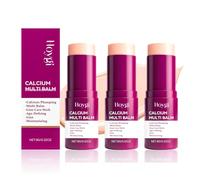 Cemenrete - Bálsamo multi calcio antienvejecimiento e hidratante, bálsamo facial antiedad con colágeno, cuidado de piel coreana para piel radiante, barra de arrugas para ojos, cuello y cara, 27 g