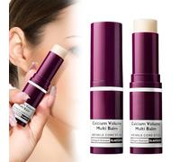 Cemenrete Calcium Multi Bálsamo, 2 unidades Antiedad Firming Korean Skincare Stick Calcio Volume Multi Bálsamo Hidratante de Colágeno Antiedad para Cuello y Cara,Ojos