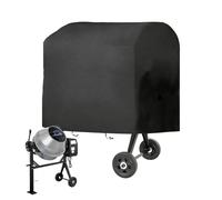 Cement Mixer Cover | UV Resistant Waterproof Shield - 51 x 31.5 x 43.3 Inch Dustproof Oxford Concrete Mixer Protective Cover,for Outdoor Garden Backyard