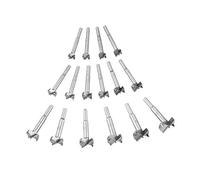 Cemented Carbide Forstner Drill Bits Woodworking Tool Boring Tool Conjunto de bambú de bambú 16 piezas