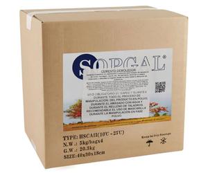 Cemento Expansivo Demoledor para Roca y Hormigón 20 kg. Demoliciones silenciosas de piedra, muros y hormigón. Sin impacto ni vibraciones de forma segura - Sopgal