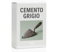 Cemento gris para reparaciones en yesos 1 kg, hormigón y suelos - Interior/Exterior - Conforme EN 197-1 - Saco de polvo listo para usar