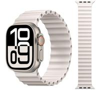 CeMiKa Correa Loop Solo Deportiva Oceán Compatible con Correa Apple Watch de 49mm 46mm 45mm 44mm 42mm, Pulsera Silicona Diseñada para iWatch Ultra 2 Ultra Series 10 9 8 7 6 5 4 3, Luz de las estrellas
