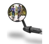CEMOFE Espejo de Bicicleta para Manillar Espejo Retrovisor Bicicleta Electrica Retrovisor Bicicleta Plegable 360°Rotativo para Manillar de 15-22mm para Bicicleta MTB Patinete Eléctrico 1 Pieza