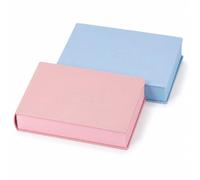 Cemssitu Thickened Color Brick Notebook, A5 720 Pages Hardcover Journal with PU Leather Cover, Colorful Thick Paper Diary with Ribbon Bookmark for Notes School Office Gift (2pcs-B)